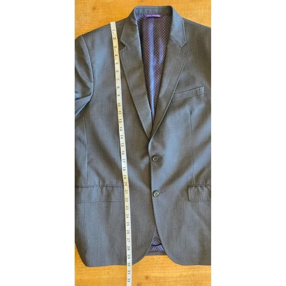 Ted Baker suit set 100% wool jacket 42R pants and blazer - Picture 4 of 12